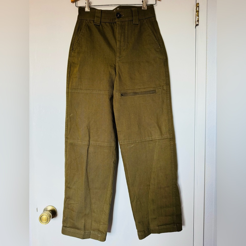 Olive Green Cargo Pants